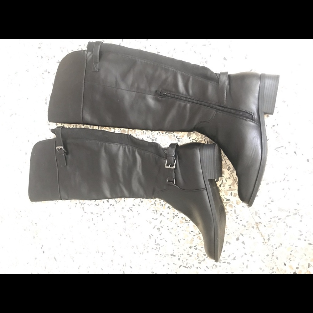 Mossimo over the knee black boots
